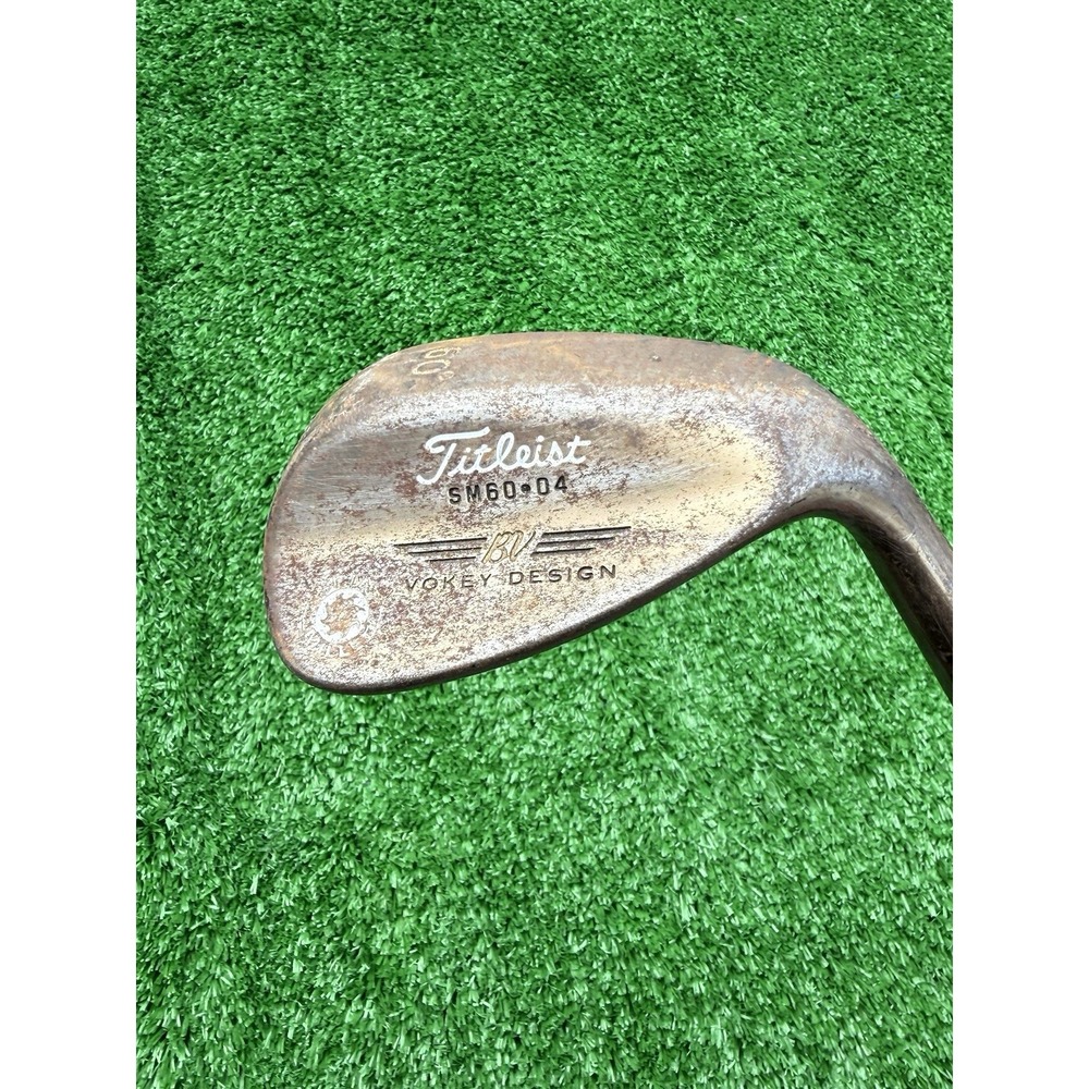Rusty Titleist SM 60*04 Wedge 60° BV Vokey Design Spin Milled RH Wedge Flex 35"